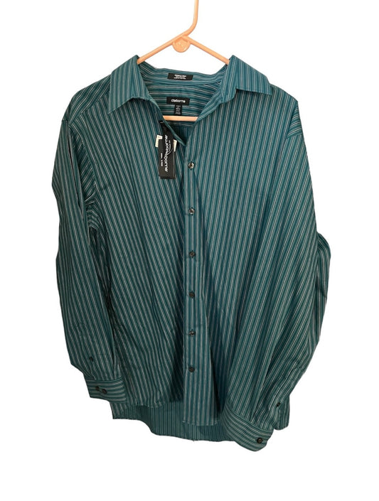 Blue Claiborne Dress Shirt Size 34