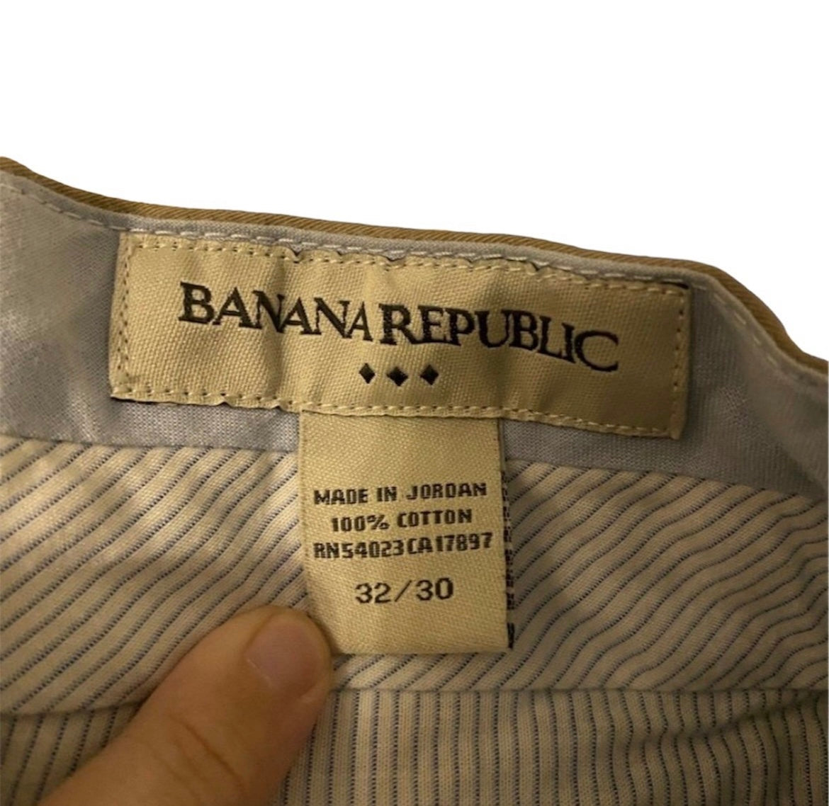 Banana Republic Khaki Size 32 Dress Pants