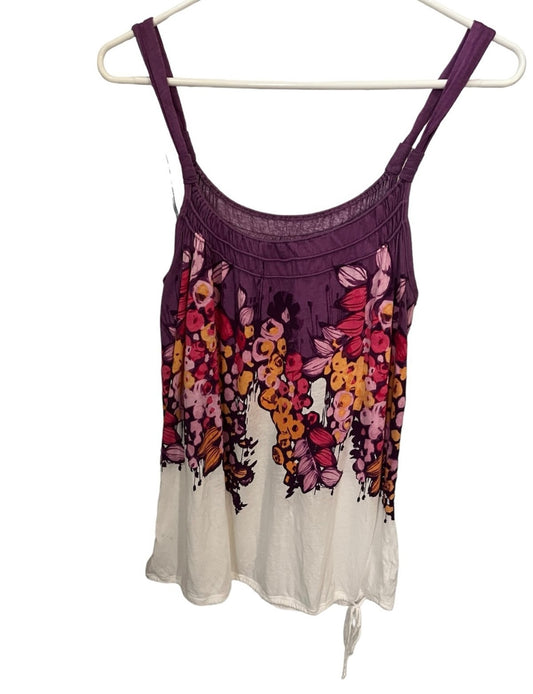 Floral American Eagle Small Petite Floral American Eagle Small Petite Tank Top