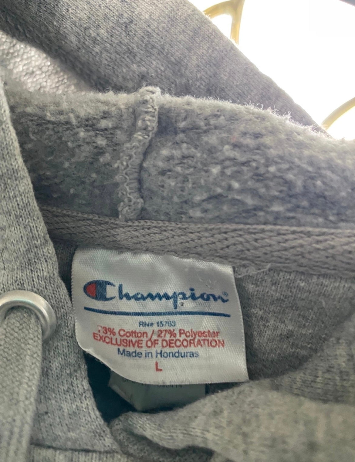 Large Grey Champion Hoodie