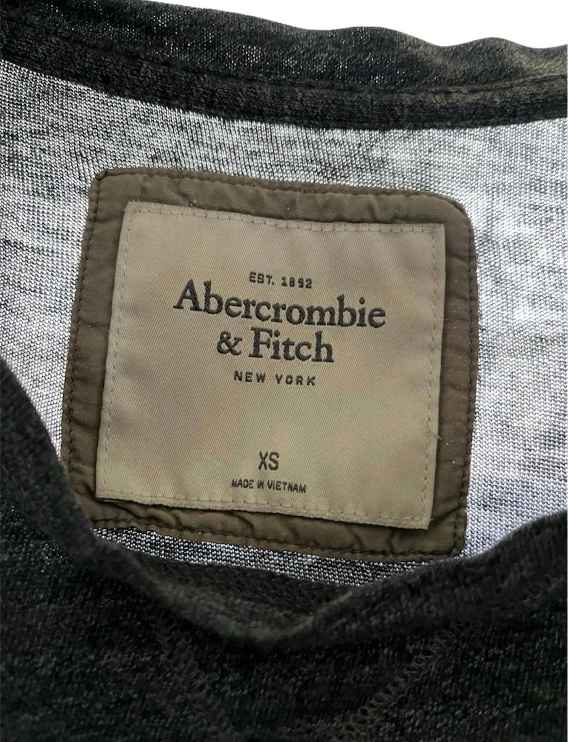 Grey XS Abercrombie and Fitch Long Sleeve Shirt