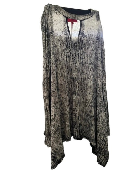 Grey Size Medium Jennifer Lopez Blouse