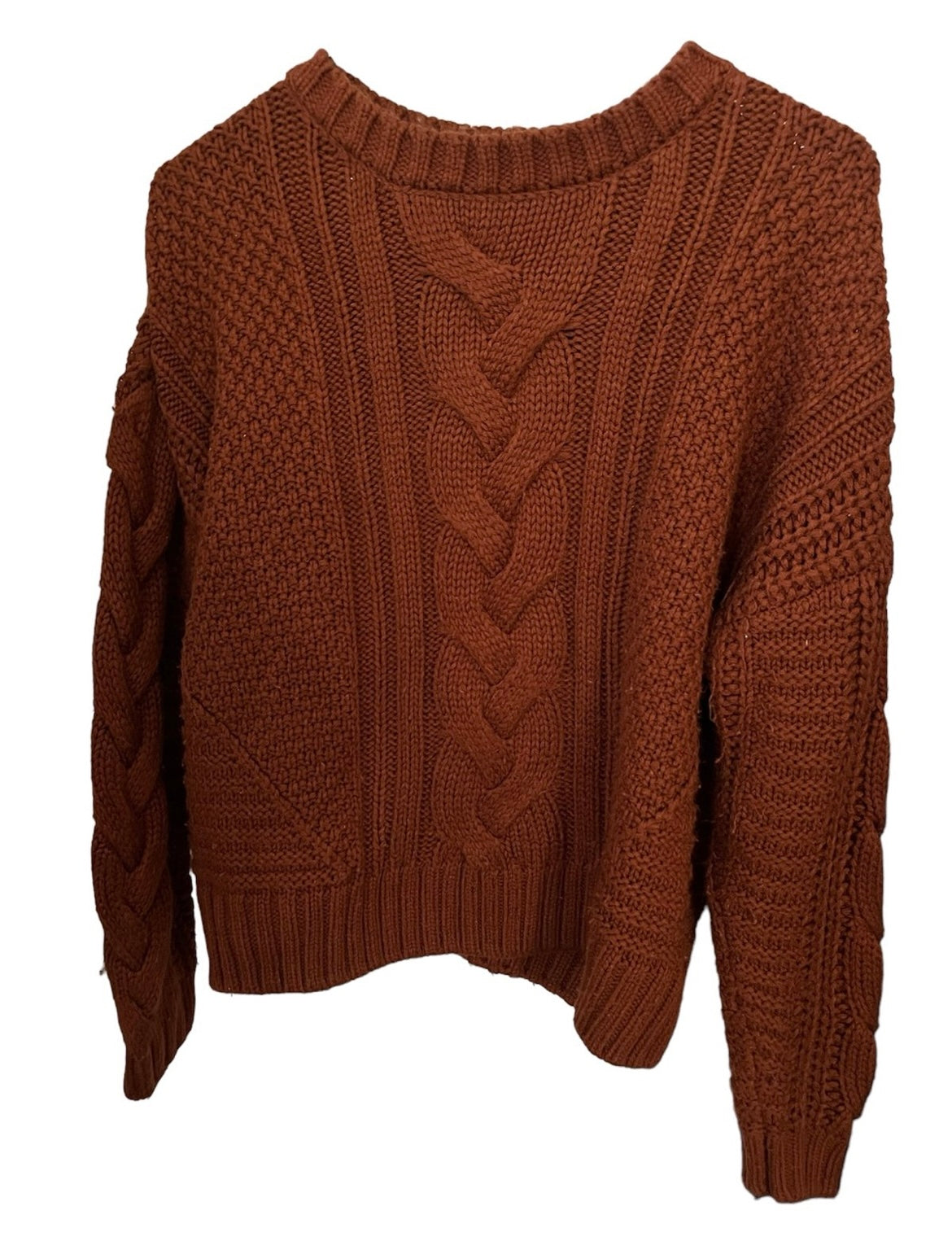 Dark Orange Large Moon & Madison Sweater