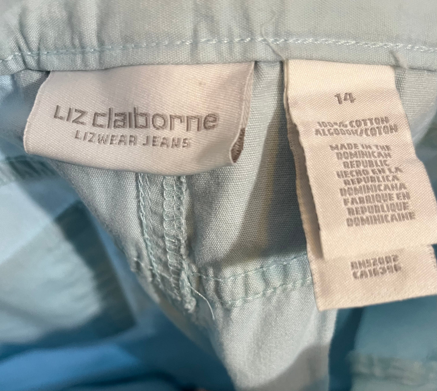 Blue Liz Claiborne Size 14 Shorts