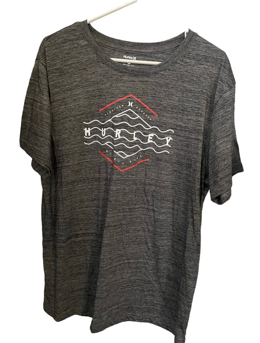 Grey Large Hurley T-Shirt