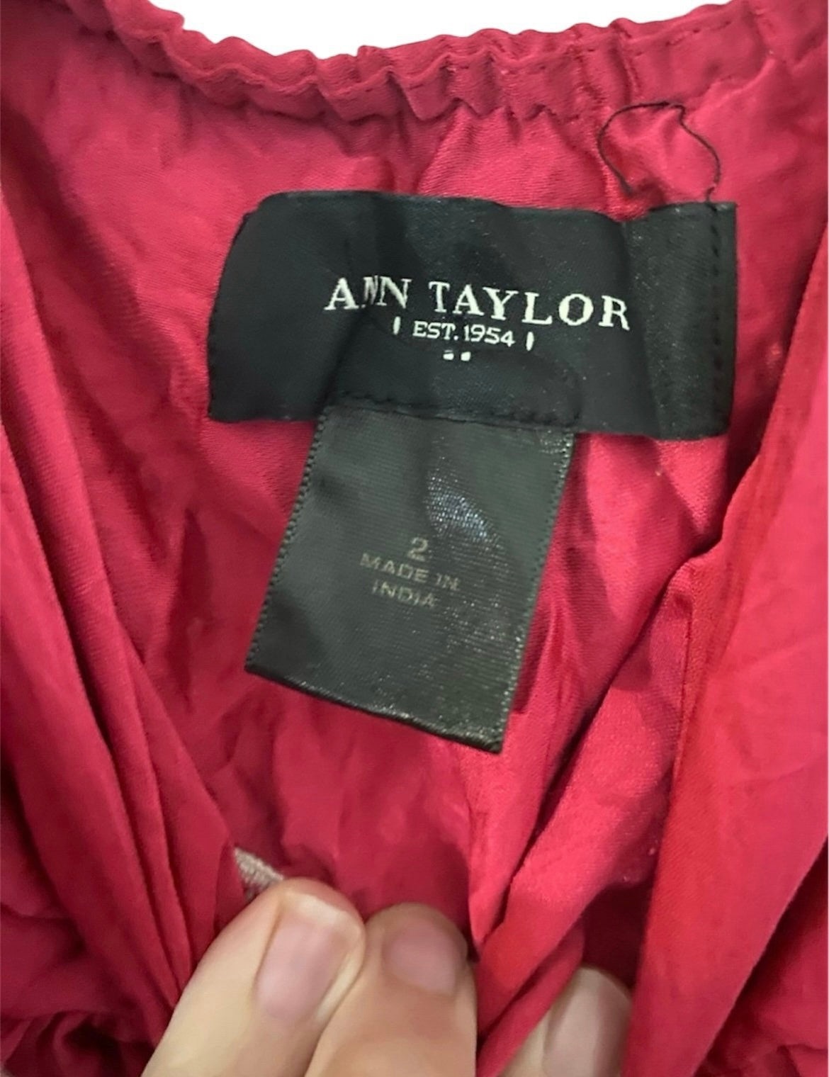 Pink Size 2 Ann Taylor Dress