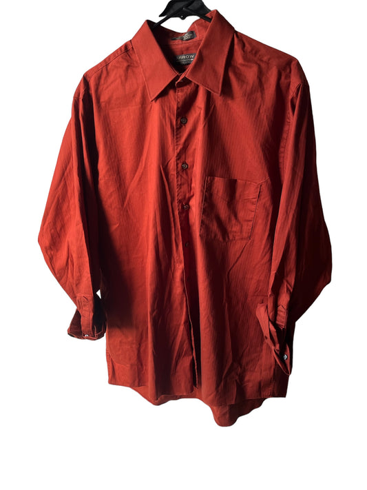 Rust Colored Large Arrow Dress Shirt