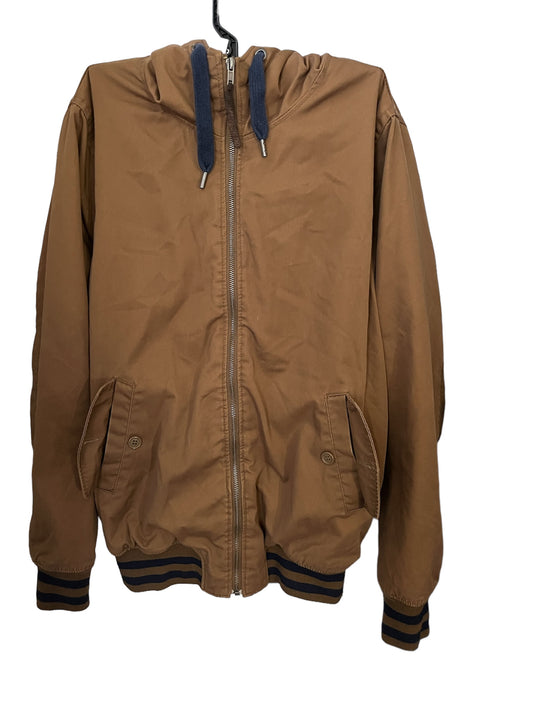 Brown Size Medium Divided Bomber Jacket