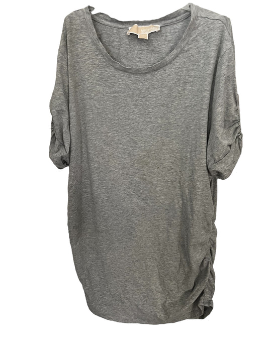 Grey Large Michael Kors Shirt With Zip Sleeves