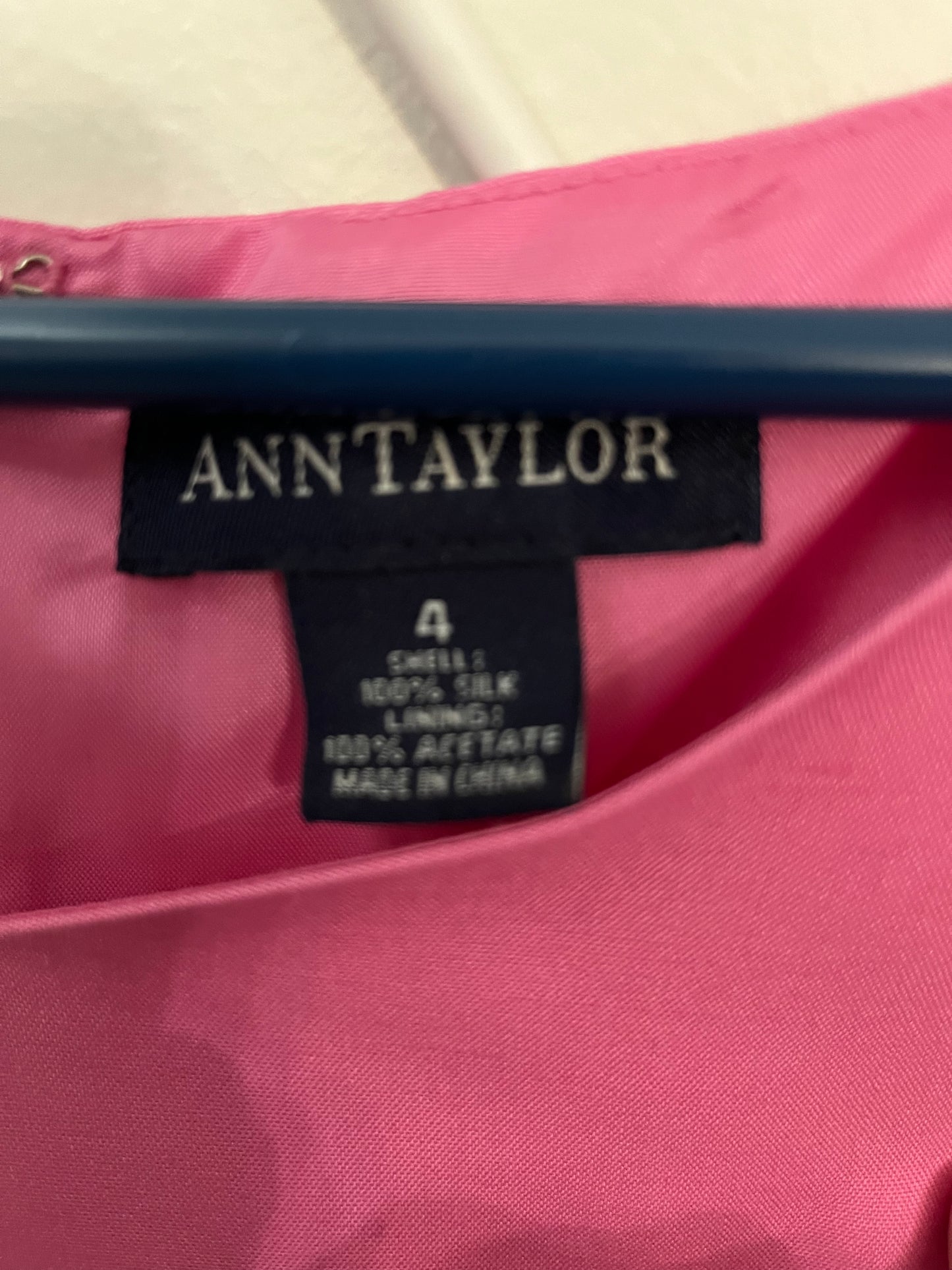 Pink Ann Taylor Size 4 Dress