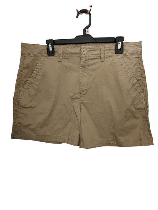 Khaki Eddie Bauer Size 16 Shorts