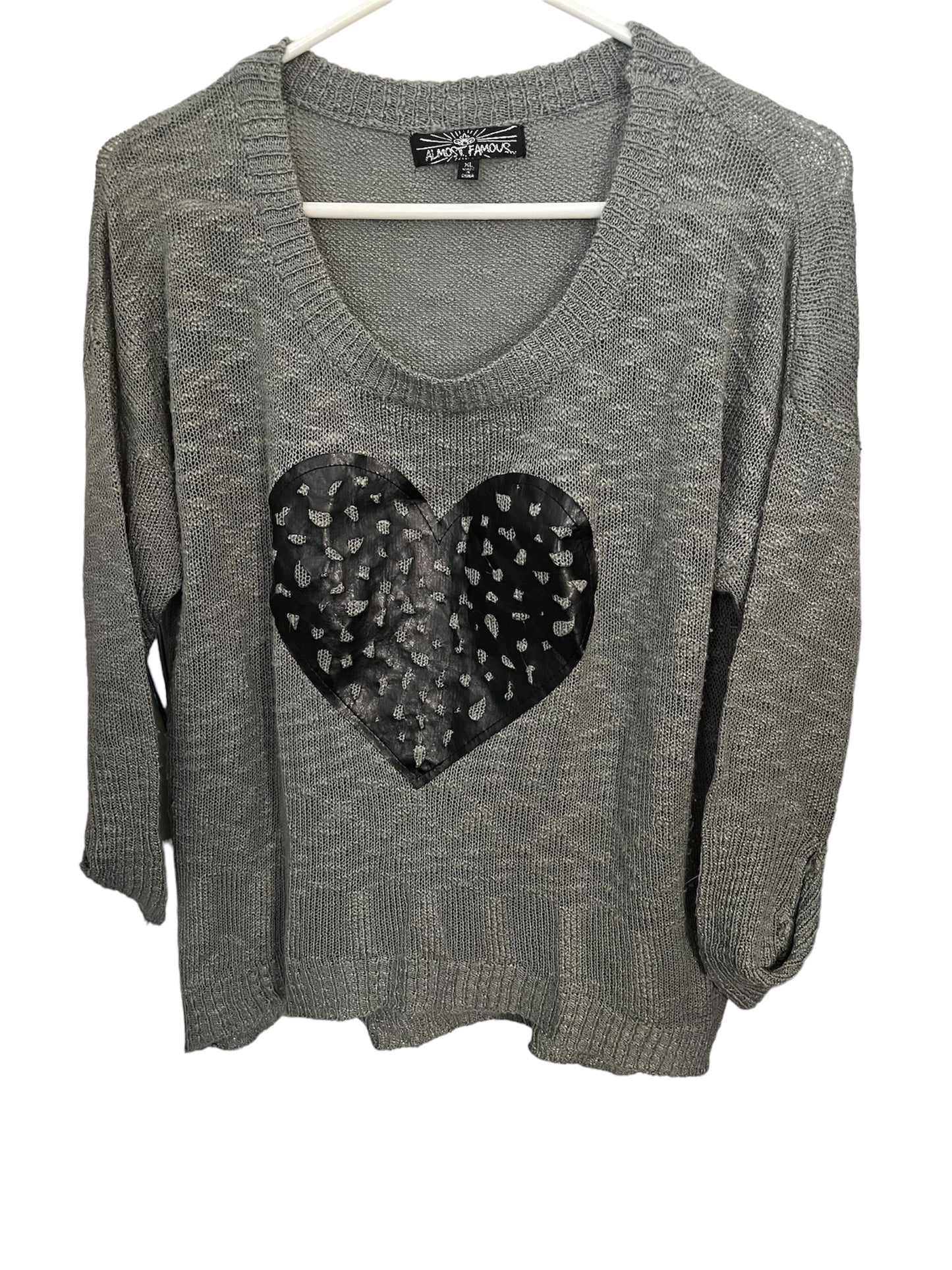 Grey XL Almost Famous Sweater