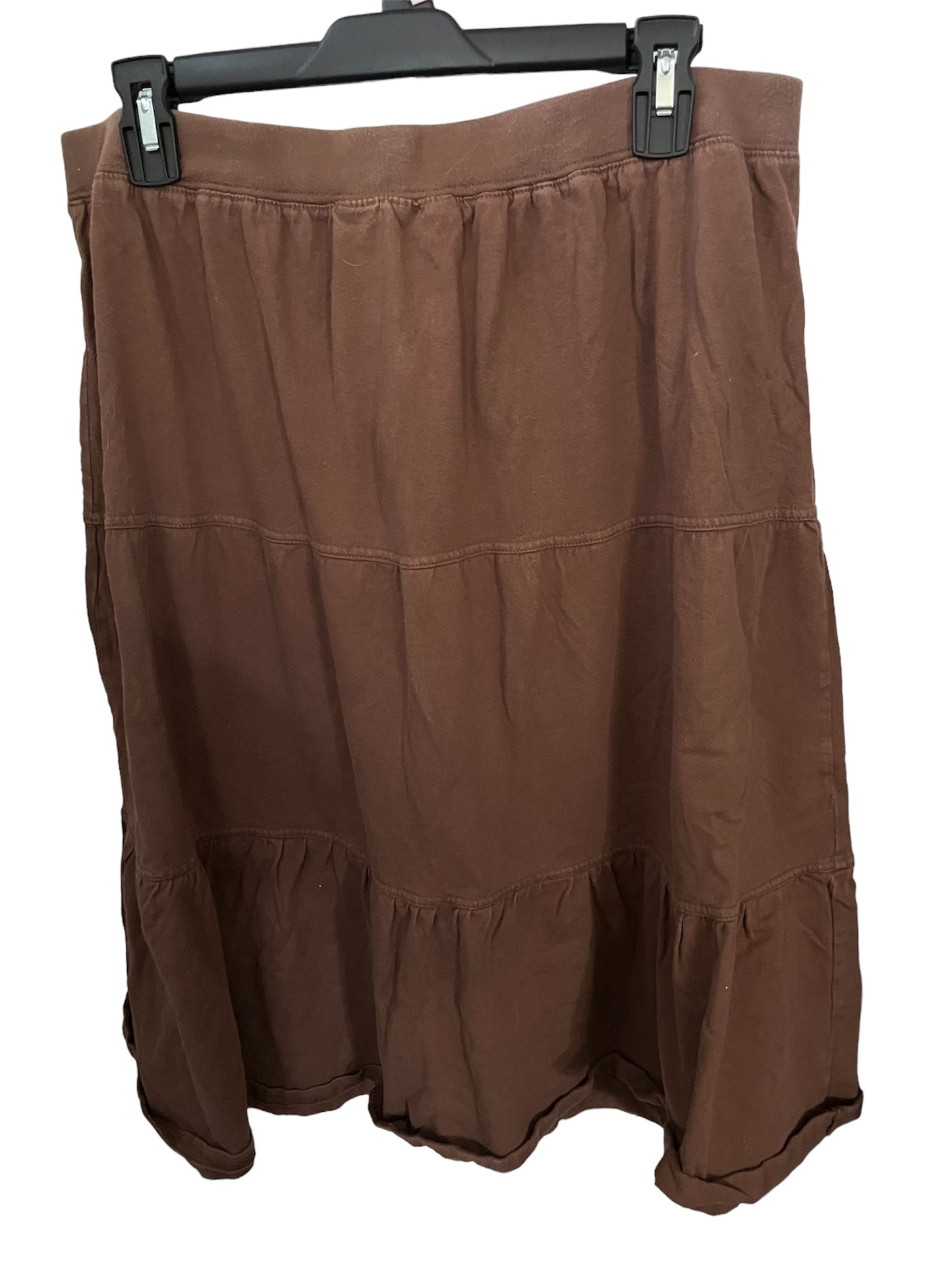 Brown Kim Rogers XL Skirt