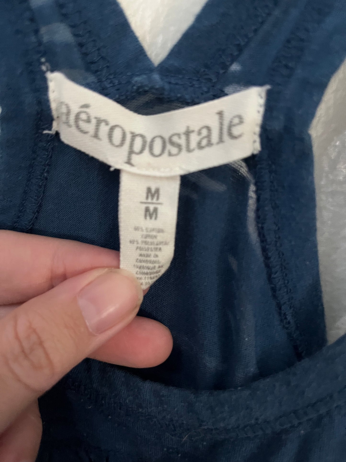 Aeropostale Blue Medium Tank Top