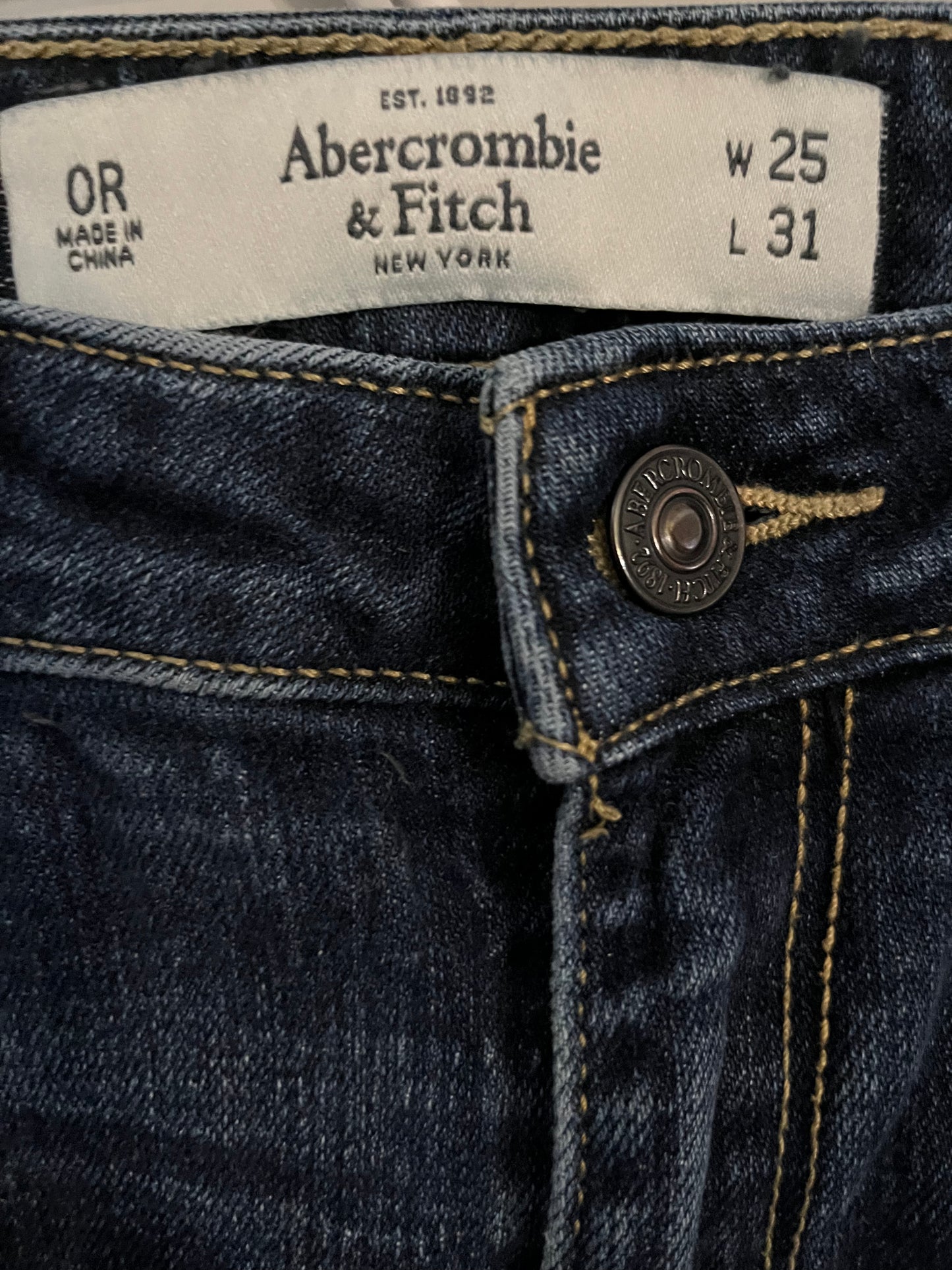 Size 25 Abercrombie and Fitch Jeans