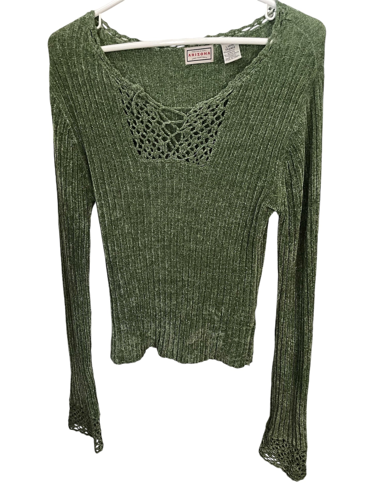 Green Large Arizona Sweater