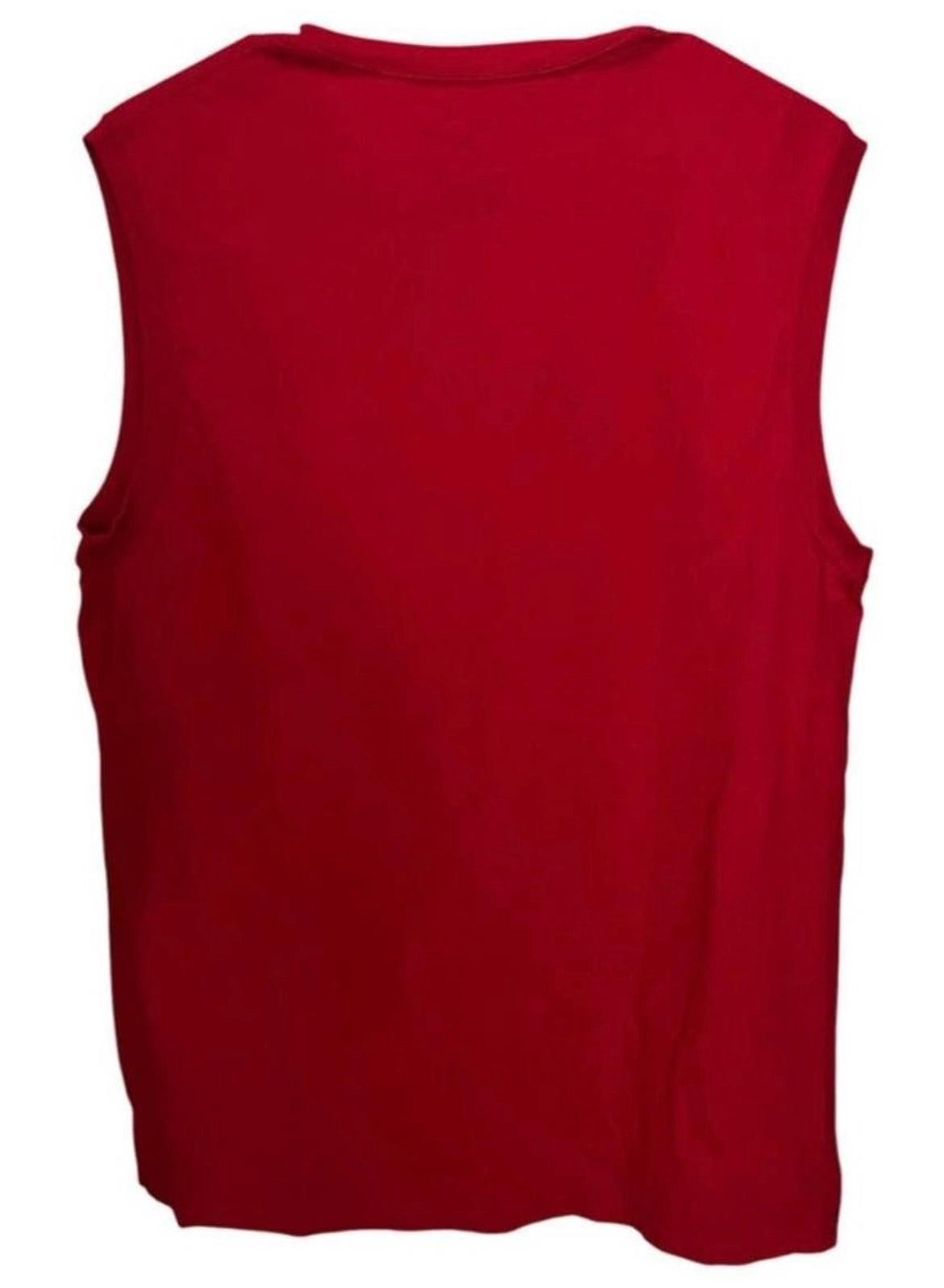 Athletic Works Red Muscle Shirt Medium